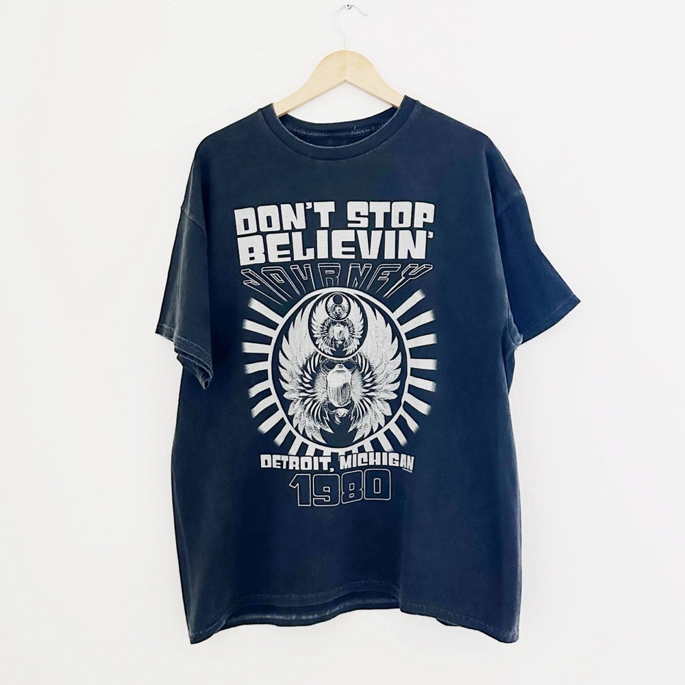 NEW Journey Don’t Stop Believing Graphic Tee